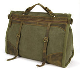 Sac de Voyage en Toile et Cuir